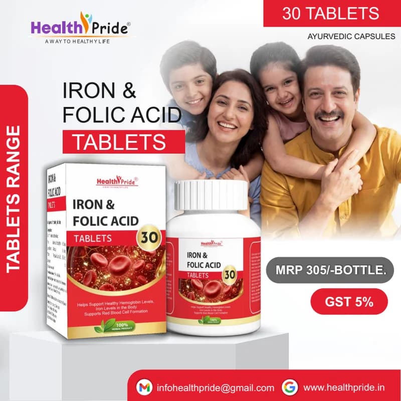 Iron & Folic Acid Tablets